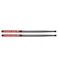 Ahead Monsta Rock Short Taper Sticks (Pair) Black Tip  Drumsticks