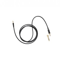 AIAIAI C15 Straight Triad Black  Headphone Cable with Adapter