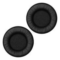 AIAIAI E04 Over Ear PU Leather with Memory Foam Ear Pads Black