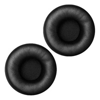 AIAIAI E02 PU Leather with Memory Foam On Ear Earpads Black