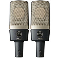 AKG C314 Matched Pair Stereo Professional  Microphone Set C/w Flight Case
