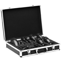 AKG Drum Set Session I High-performance Drum Microphone Set with Flight  Case