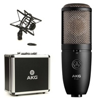 AKG P420 High-Performance Dual-Capsule Condenser Microphone and Case & Shockmout
