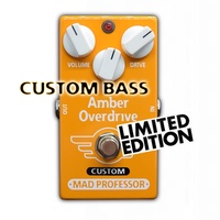 Mad Professor Amber Bass Overdrive Pedal Limited Edition w/ Bass Mod