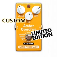 Mad Professor Amber Overdrive Limited Edition Pedal w/ Midas Touch