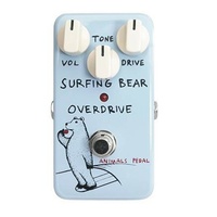 Animals Pedal Surfing Bear Overdrive Guitar Effects Pedal