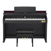 Casio AP710BK Celviano Digital Upright Piano with Bench - Black
