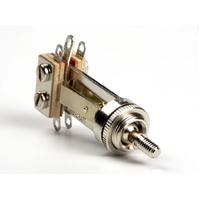 Switchcraft 3-Way Toggle Switch, Long Straight