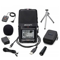 Zoom H2n Handy Recorder Handheld 2-channel Audio Recorder Plus Wired Remote plus
