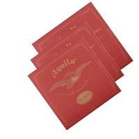 3 x Aquila 11B Nylgut Banjo Strings - regular Tension 5-String Banjo Red Series