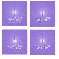 Augustine Spectra 4 SETS AS1254 Electric Guitar Strings Heavy 12 - 54