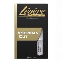 Legere American Cut Alto Saxophone single Reed Strength 1.75