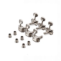 Gotoh SD90-05M Tuners Set of 6 Guitar Tuners, Nickel - 3 Each Side