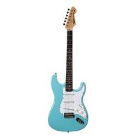 Tokai  'Surftone Series' AST-S38 ST-Style Electric Guitar (Sonic Blue)