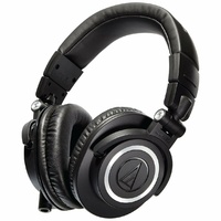 Audio-Technica ATH-M50X Professional Monitor Headphones Black