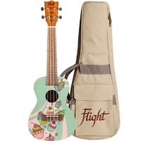 FLIGHT AUC33 Cupcake Concert Ukulele  with bag
