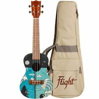 FLIGHT AUC33 Two Seasons Concert Ukulele with Bag