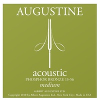 Augustine Phosphor Bronze Acoustic Guitar Strings Medium  13 - 56
