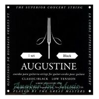 Augustine Classic Black  Classical Guitar Strings low Tension