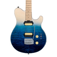 Sterling by Music Man  SUB Series AXIS Electric Guitar Spectrum Blue