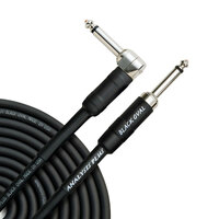 Analysis Plus Black Oval Instrument Cable Straight to Angle  6m