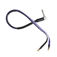 Analysis Plus Clear Oval Mono Plug right angle to Butt Connector