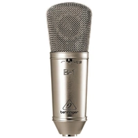 The Behringer Gold-Sputtered B-1 Large Diaphragm Studio Condenser Microphone