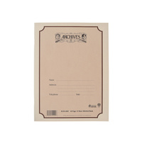 Archives Standard Bound Manuscript Paper Book, 12 Stave, 48 Pages