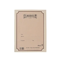 Archives Standard Bound Manuscript Paper Book, 12 Stave, 48 Pages