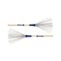Promark B300 Accent Japanese Oak Wood-Handle Wire Brushes Pair