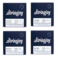 Stringjoy Signatures | Balanced  Electric Guitar Strings Gauge 10 - 48  - 4 Sets