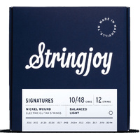 Stringjoy Signatures Electric Guitar Strings 12-String Balanced Light 10 - 48