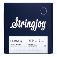 Stringjoy Signatures 7 String Super Light (9-54) Electric Guitar Strings