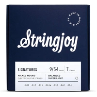 Stringjoy Signatures 7 String Super Light (9-54) Electric Guitar Strings