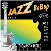 Thomastik-Infeld Jazz BeBop Acoustic/Electric Jazz Guitar Strings med/Lite 13-53