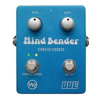  BBE Mind Bender Vibrato/Chorus Guitar Effects Pedal