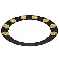 Meinl Percussion Backbeat Pro 14" Brass Hoop Tambourine - Brass Jingles / Snare