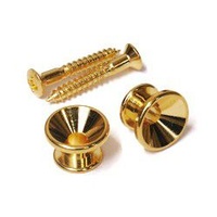Big Bang Tone Guitar  Strap End Pins Pair ,  Gold
