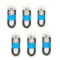 Big Bang Tone 10ft (3m) Guitar / Instrument Noiseless Cable - 6 Cables