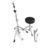 Big Bang Tone Bass Drum Pedal + HiHat Stand + Throne for Roland Electric drums
