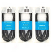 BBT Mic Cable 20FT ( 6m ) XLR Male to XLR Female 3 x  Microphone Cables