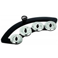 Meinl Percussion Backbeat Tambourine for 10-12 Inch Drums Stainless steel Jingle