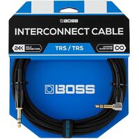 BOSS BCC-3-TRA - 3ft/1m Length - Stage-Ready TRS Interconnect Cable