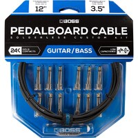 Boss BCK12 Premium Solderless Pedalboard Cable Kit - 12-Piece