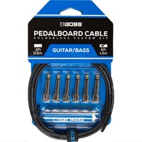 Boss BCK6 Premium Solderless Pedalboard Cable Kit (6-Piece)