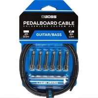 Boss BCK6 Premium Solderless Pedalboard Cable Kit (6-Piece)