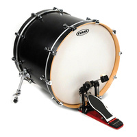 Evans EQ1 Coated Bass Drum Head, 18 Inch