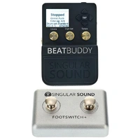 Singular Sound BeatBuddy 10th Anniversary Effects Pedal + Beat Buddy Footswitch