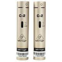 Behringer C-2 Matched Studio Condenser Microphones Pair of 2 mic's