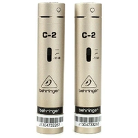 Behringer C-2 Matched Studio Condenser Microphones Pair of 2 mic's